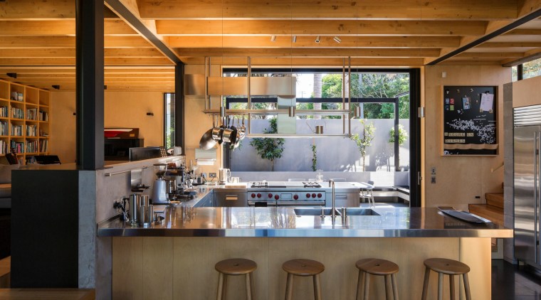 Winner – Architect-designed Kitchen – Proudly brought to countertop, interior design, kitchen, real estate, brown