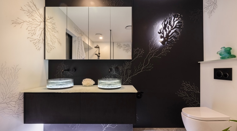 The coral glass wall pattern, bespoke coral sconce 