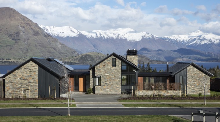 Runner-up – Condon Scott Architects – TIDA New alps, cloud, cottage, elevation, estate, farmhouse, fell, grass, highland, home, house, land lot, landscape, log cabin, mountain, mountain range, mountainous landforms, property, ranch, real estate, residential area, rural area, sky, suburb, winter, gray