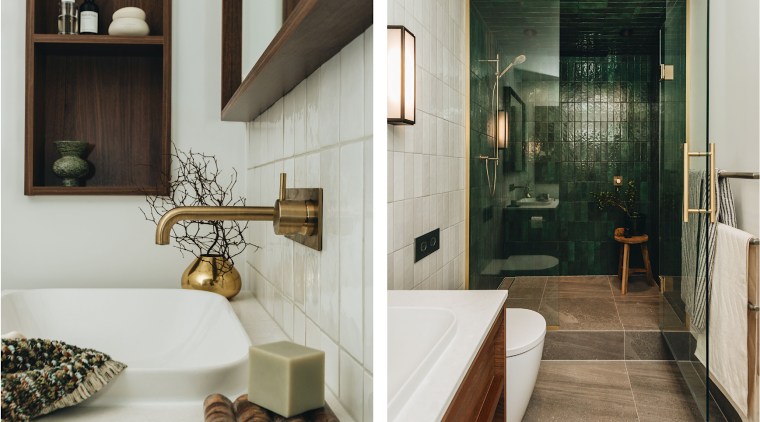 A basement bathroom design has its own challenges 