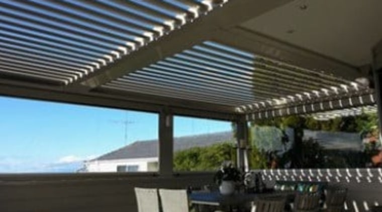 Johnson Couzins Limited View3 outdoor structure, real estate, roof, shade, black