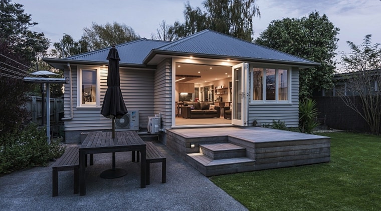 Jason Higham of Higham Architecture for Green Alterations backyard, cottage, estate, facade, farmhouse, home, house, property, real estate, residential area, siding, black