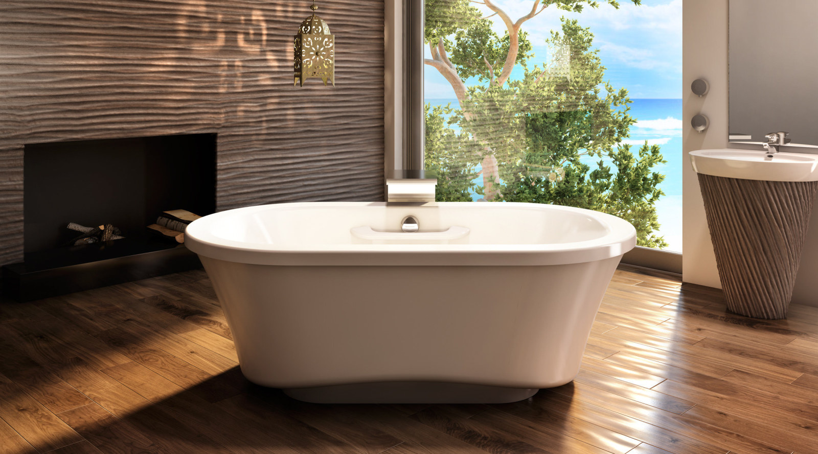 Freestanding bath with air jets Trends
