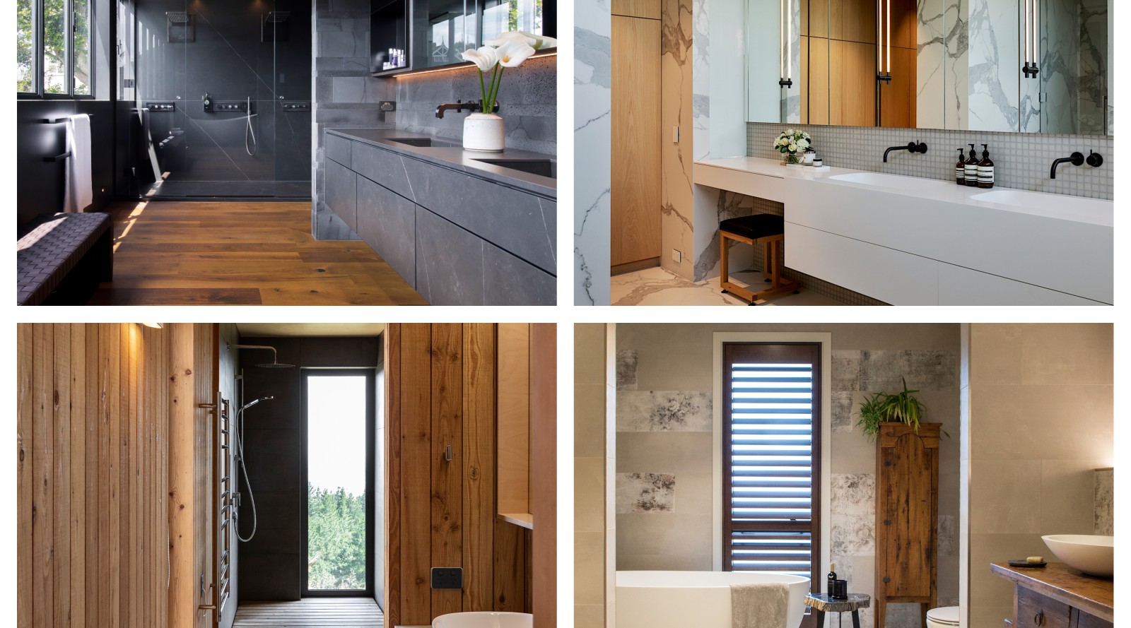 2020 TIDA New Zealand Bathroom Awards Hub Trends
