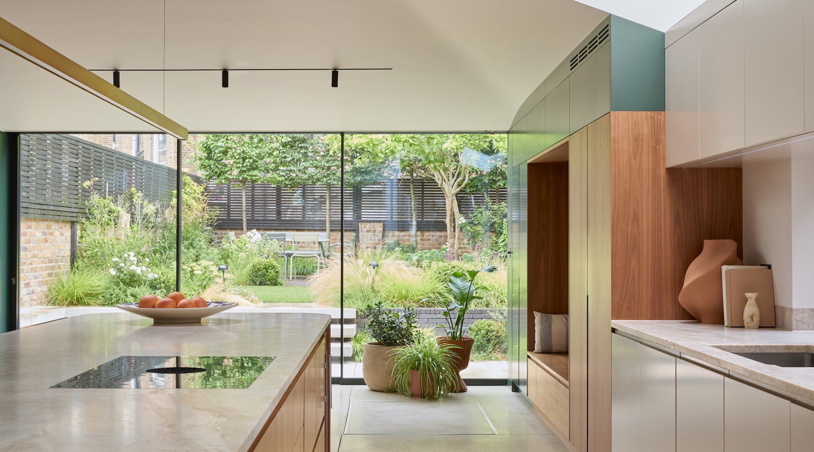 Modern Linear kitchen: Walnut & Fluted Joinery | Trends