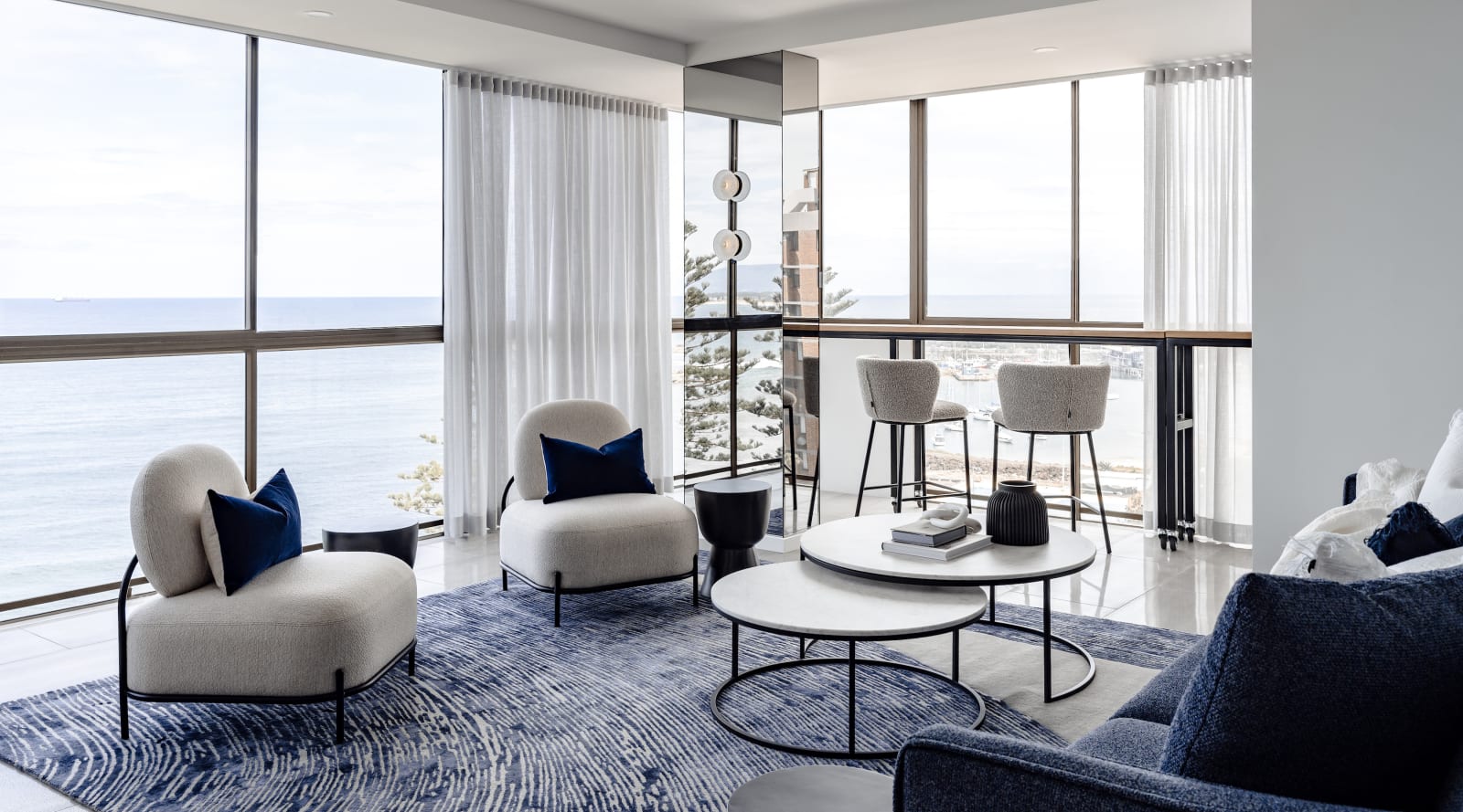Beachy Opulence: Coastal Apartment Redesign | Trends