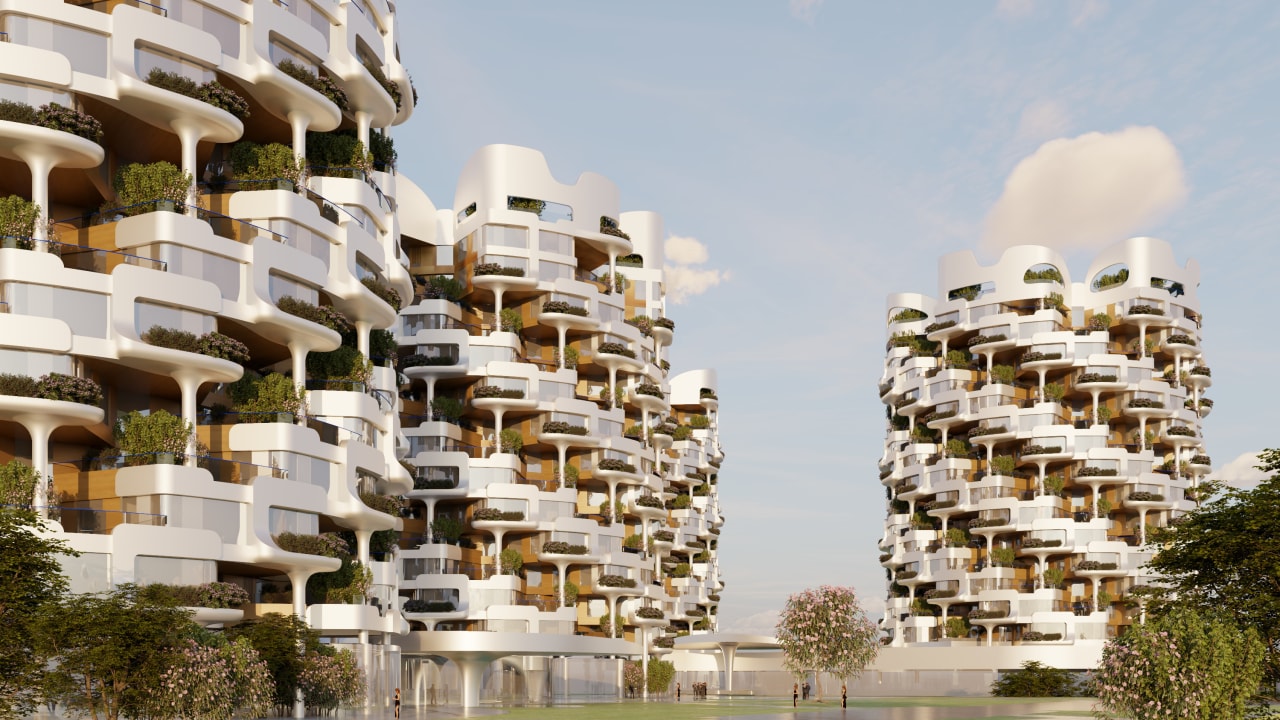 Green terraces not only improve air quality but 