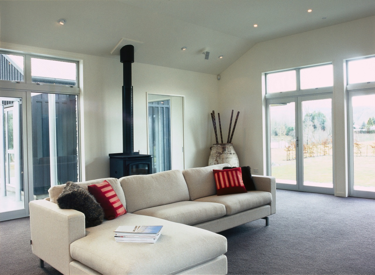 View of the living area ceiling, estate, floor, home, house, interior design, living room, property, real estate, room, window, gray, white