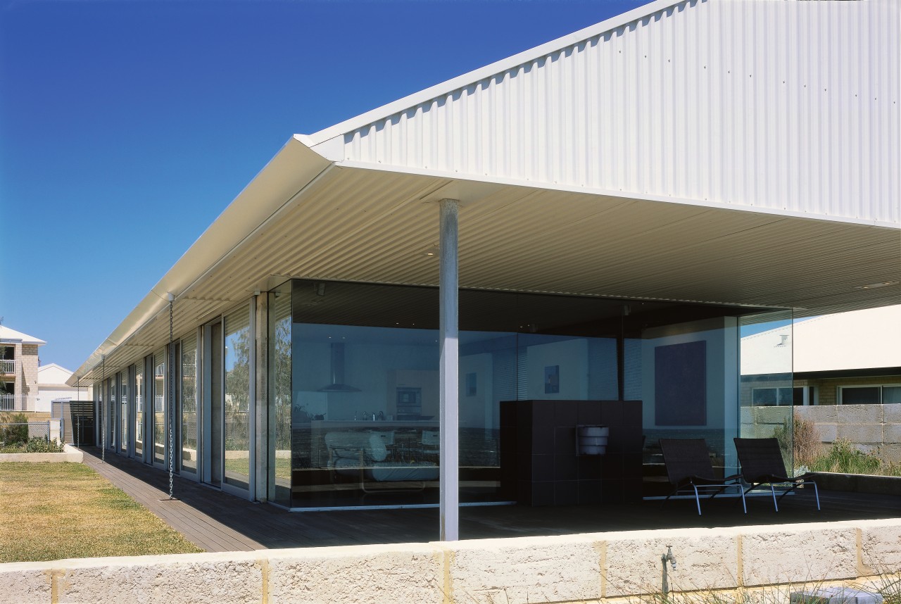 An exterior view of the home. architecture, building, commercial building, corporate headquarters, facade, house, real estate, structure, white