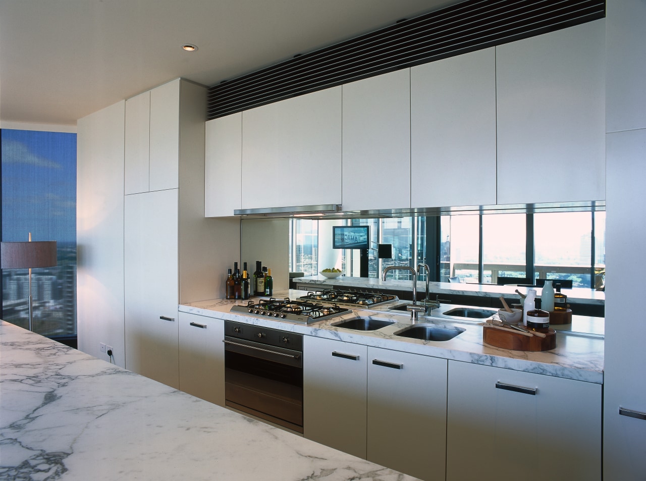 A view of some appliances from Michael's Appliances countertop, interior design, kitchen, gray