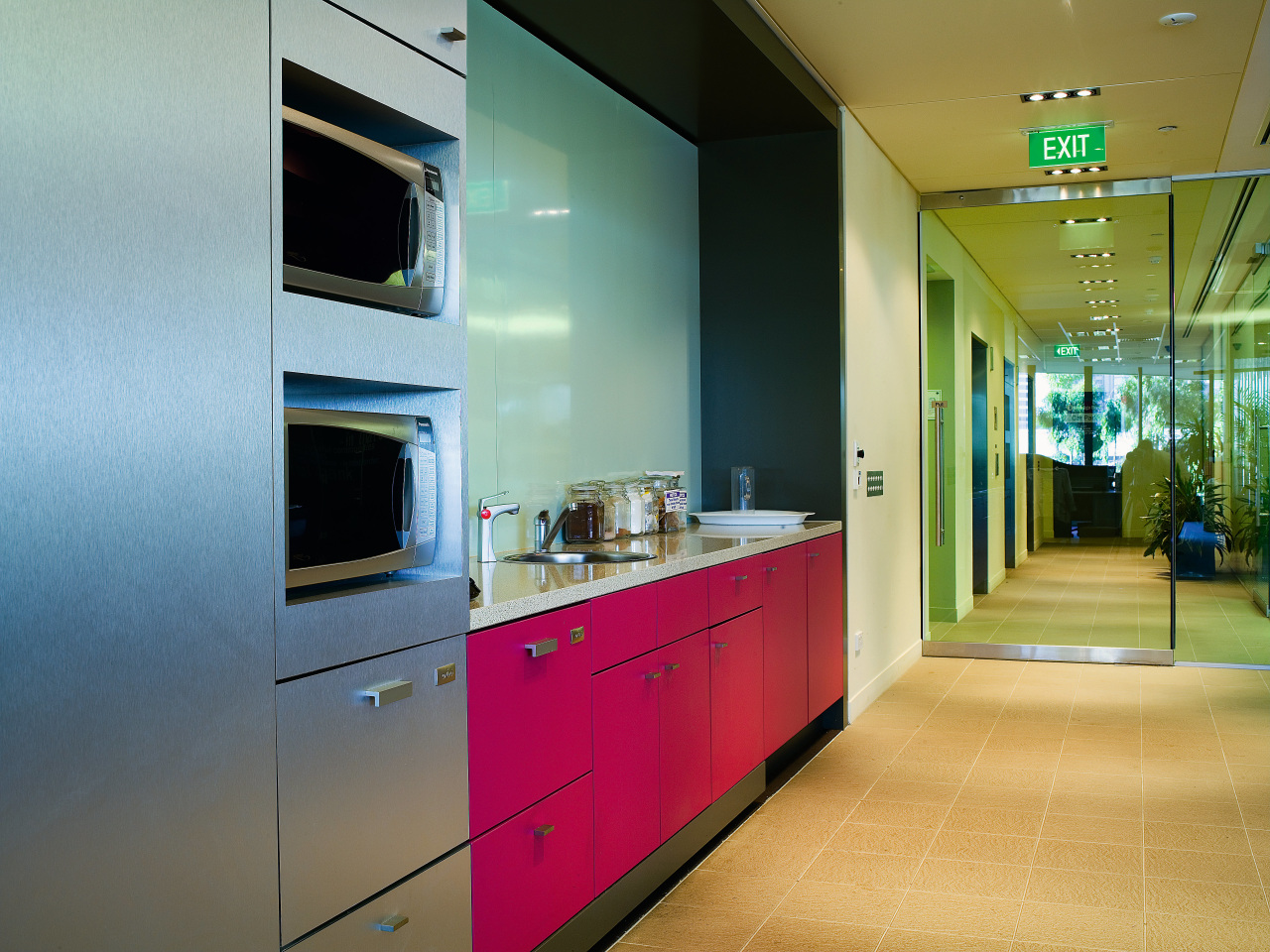 view of bright kitchen cabinetry manufactured by lifestyle architecture, interior design, kitchen, real estate