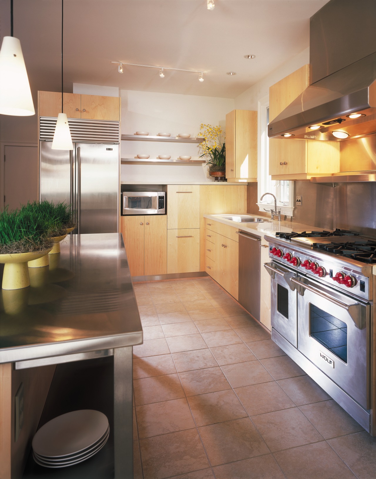 A view of a kitchen designed by Hammersmith. cabinetry, countertop, cuisine classique, floor, flooring, interior design, kitchen, real estate, room, gray, brown