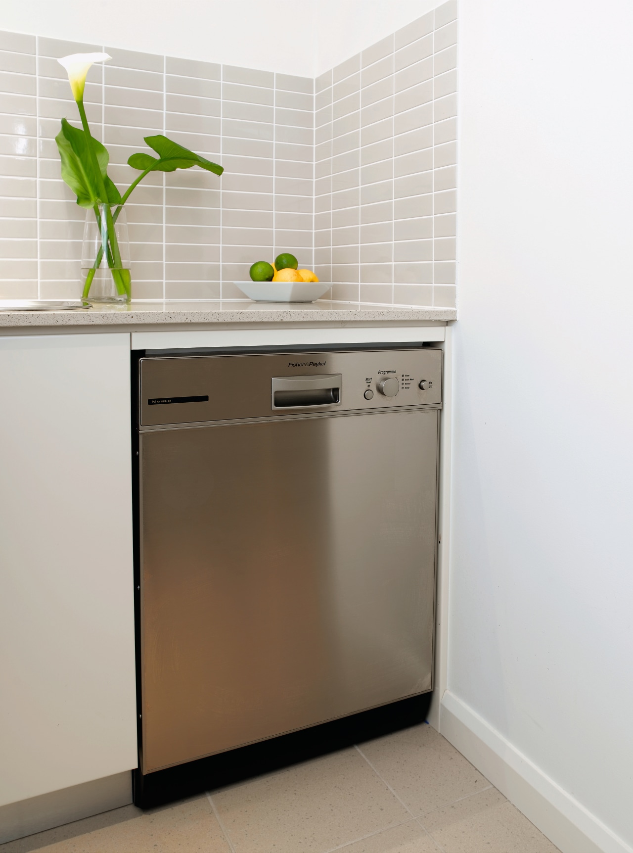 Traditional farmhouse style kitchen by Kitchen Focus floor, home appliance, kitchen, kitchen appliance, major appliance, product, product design, refrigerator, gray, white