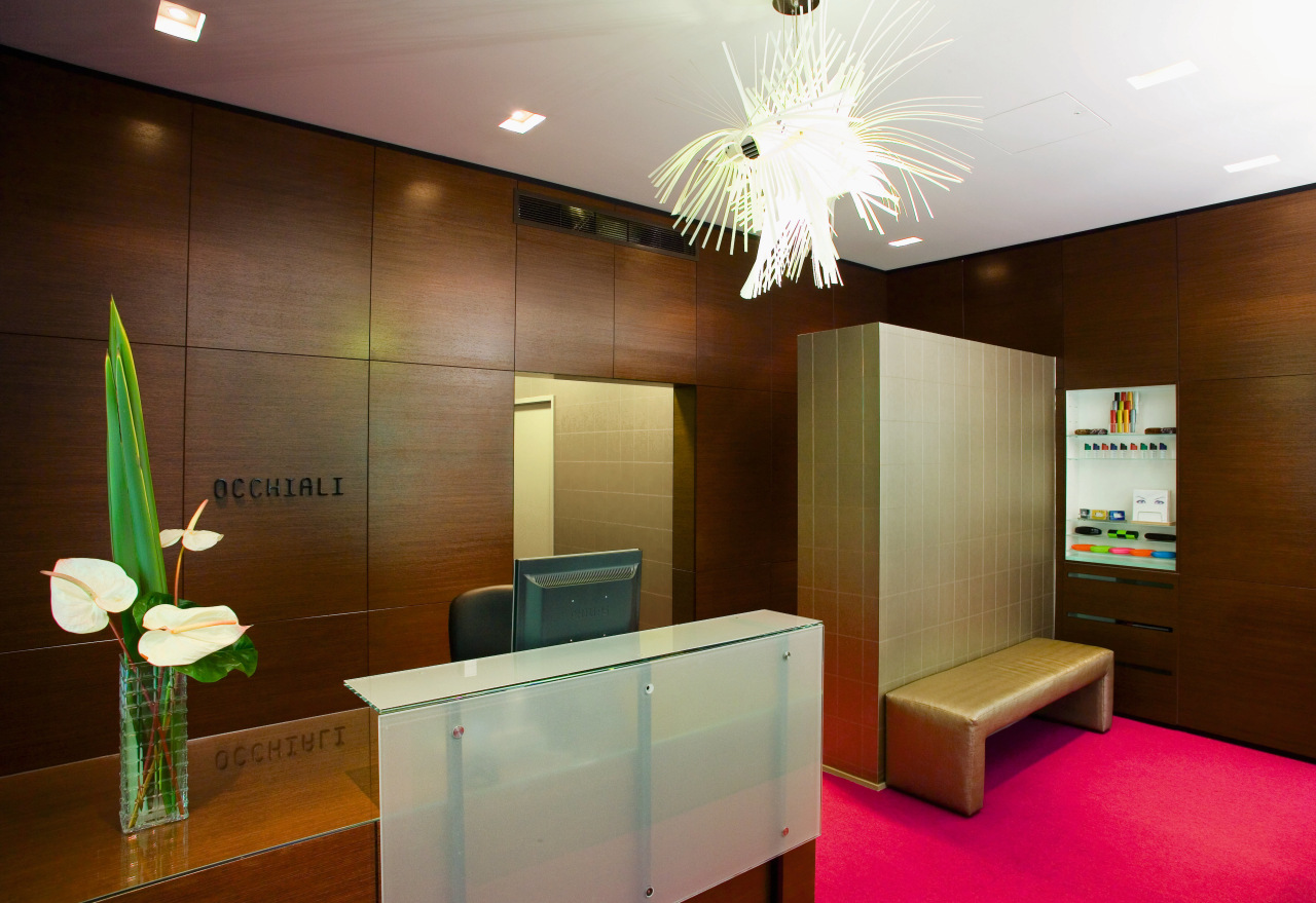 A view of a shop fitout by RCG. ceiling, interior design, lobby, room, brown