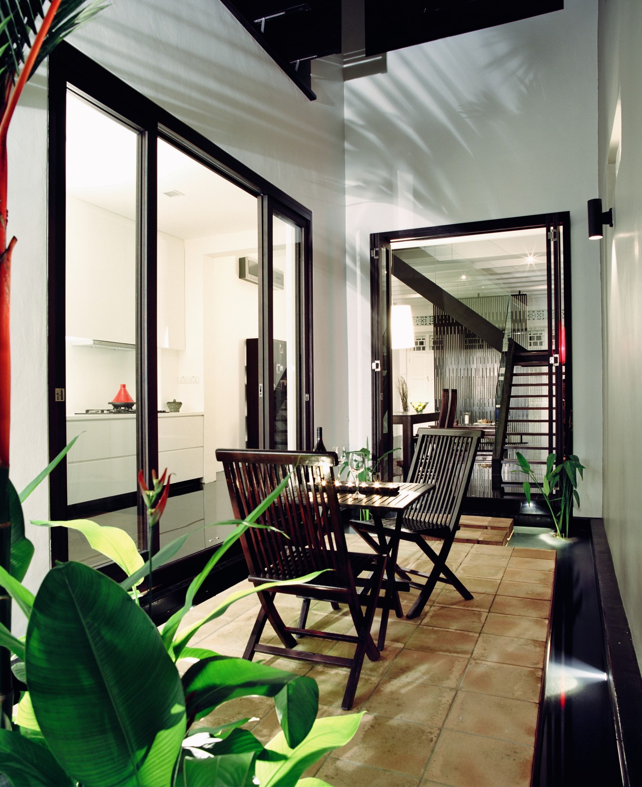 The living and dining area and kitchen open architecture, house, interior design, real estate, window, gray