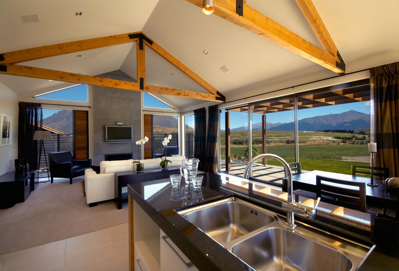 A view of a home by Fletcher Living. estate, interior design, living room, real estate, window, brown