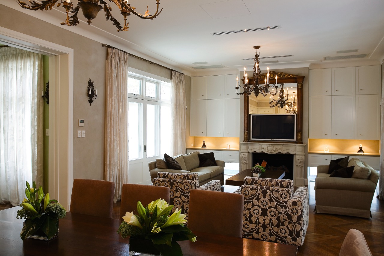 A view of the lounge area, wooden floorong ceiling, home, interior design, living room, room, brown, gray