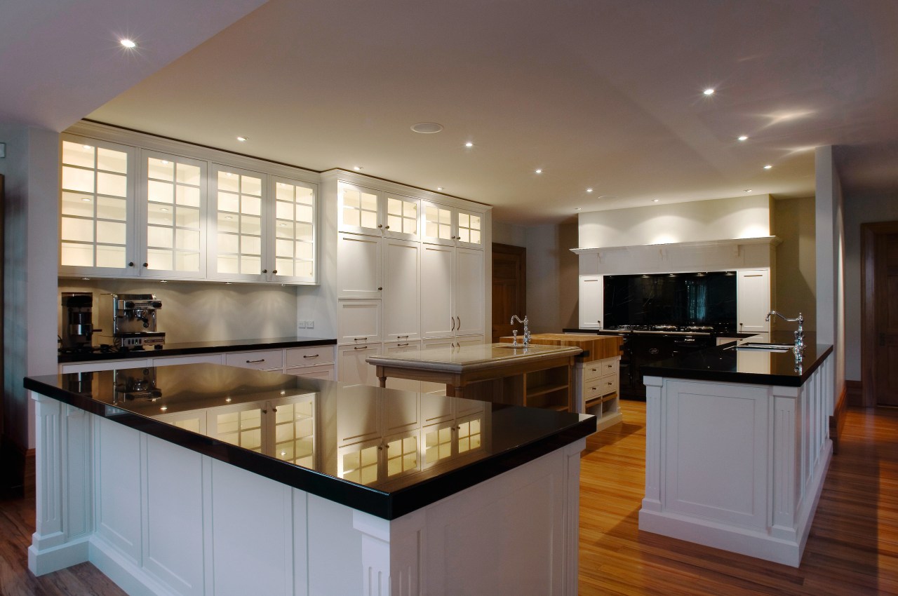 A view of these award winning kitchens  cabinetry, ceiling, countertop, cuisine classique, estate, interior design, kitchen, property, real estate, room, gray, brown