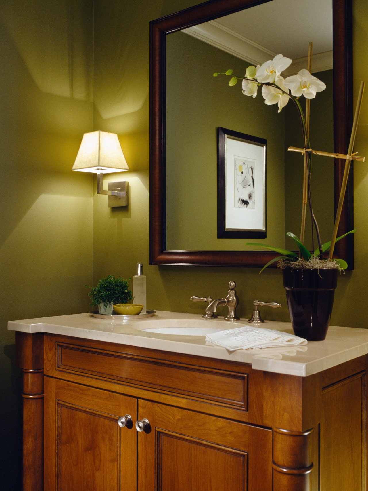 A view of the custom timber cabinetry designed bathroom, cabinetry, countertop, home, interior design, room, sink, brown