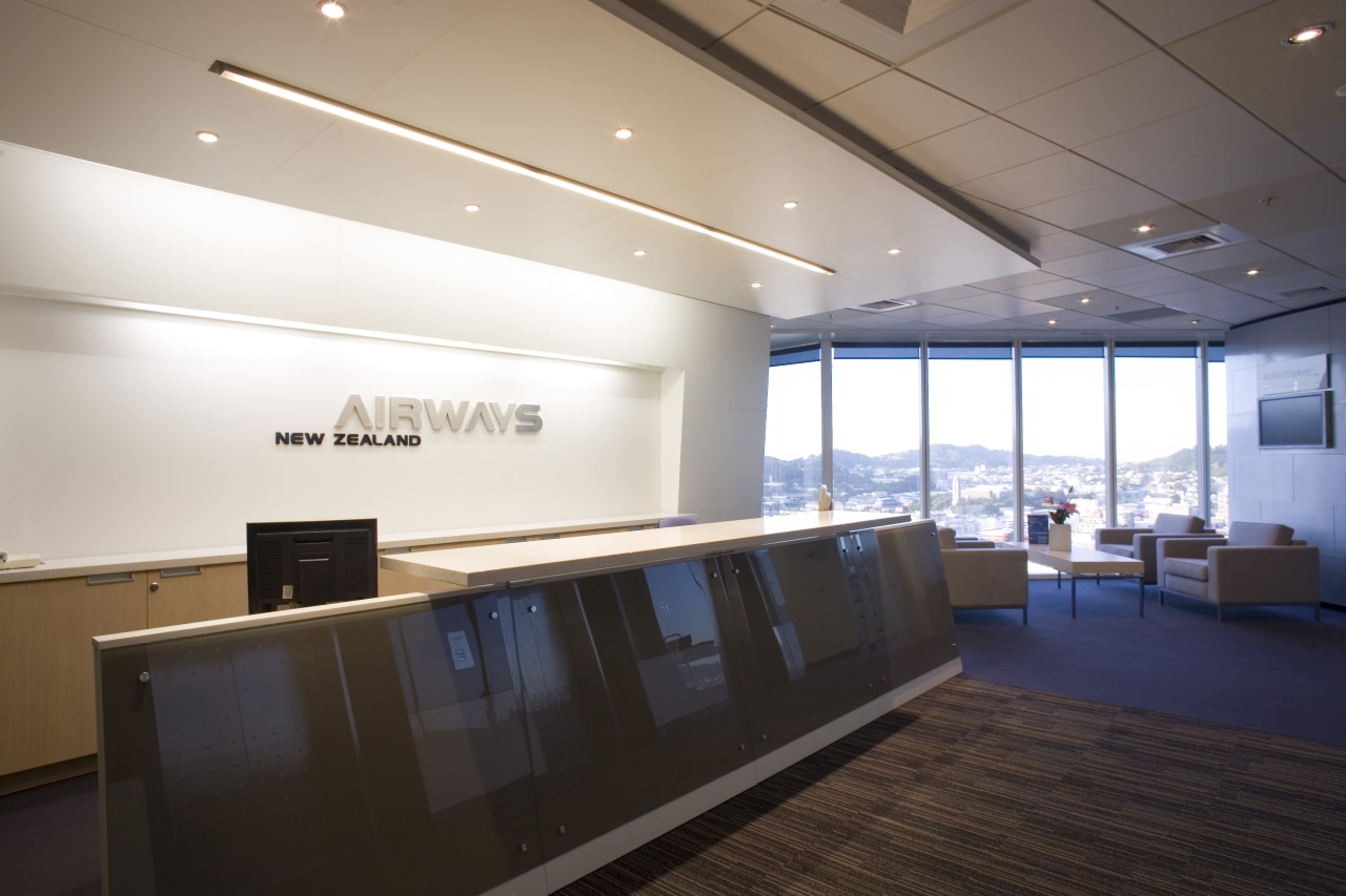 Gaze Commercial matched office to brand with these ceiling, conference hall, daylighting, interior design, office, real estate, white, black