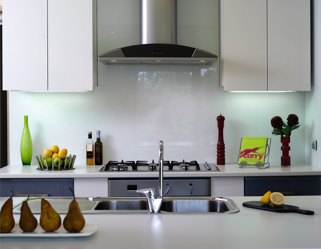 A view of some kitchen appliances from Fisher countertop, home appliance, interior design, kitchen, product design, gray, white