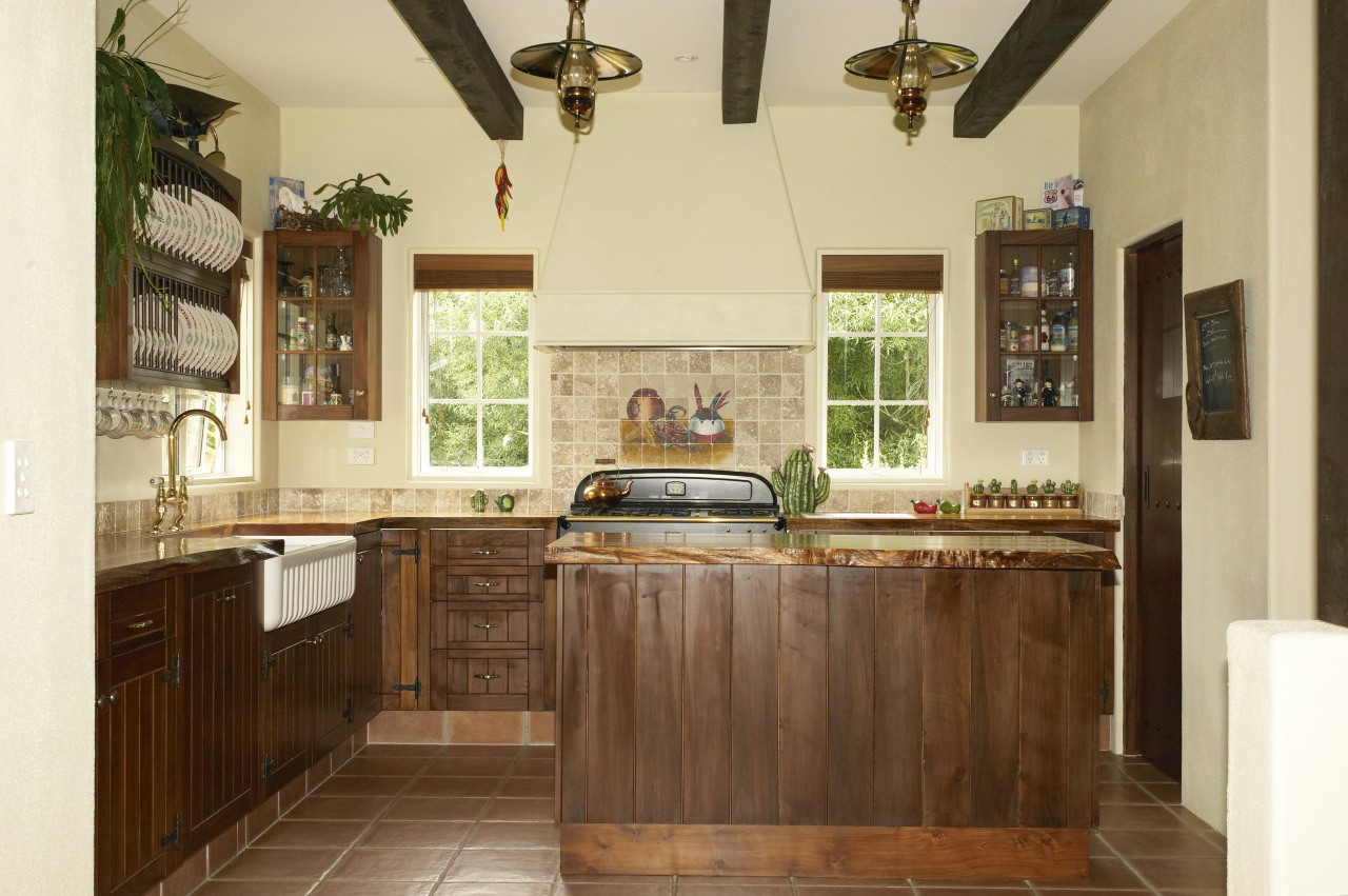 View of kitchen designed by country kitchens. cabinetry, countertop, cuisine classique, estate, flooring, interior design, kitchen, real estate, room, brown