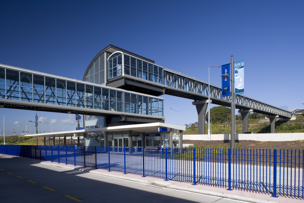 view of aluminium joinery designed and installed by architecture, bridge, building, corporate headquarters, fixed link, infrastructure, metropolitan area, overpass, road, sky, skyway, structure, blue