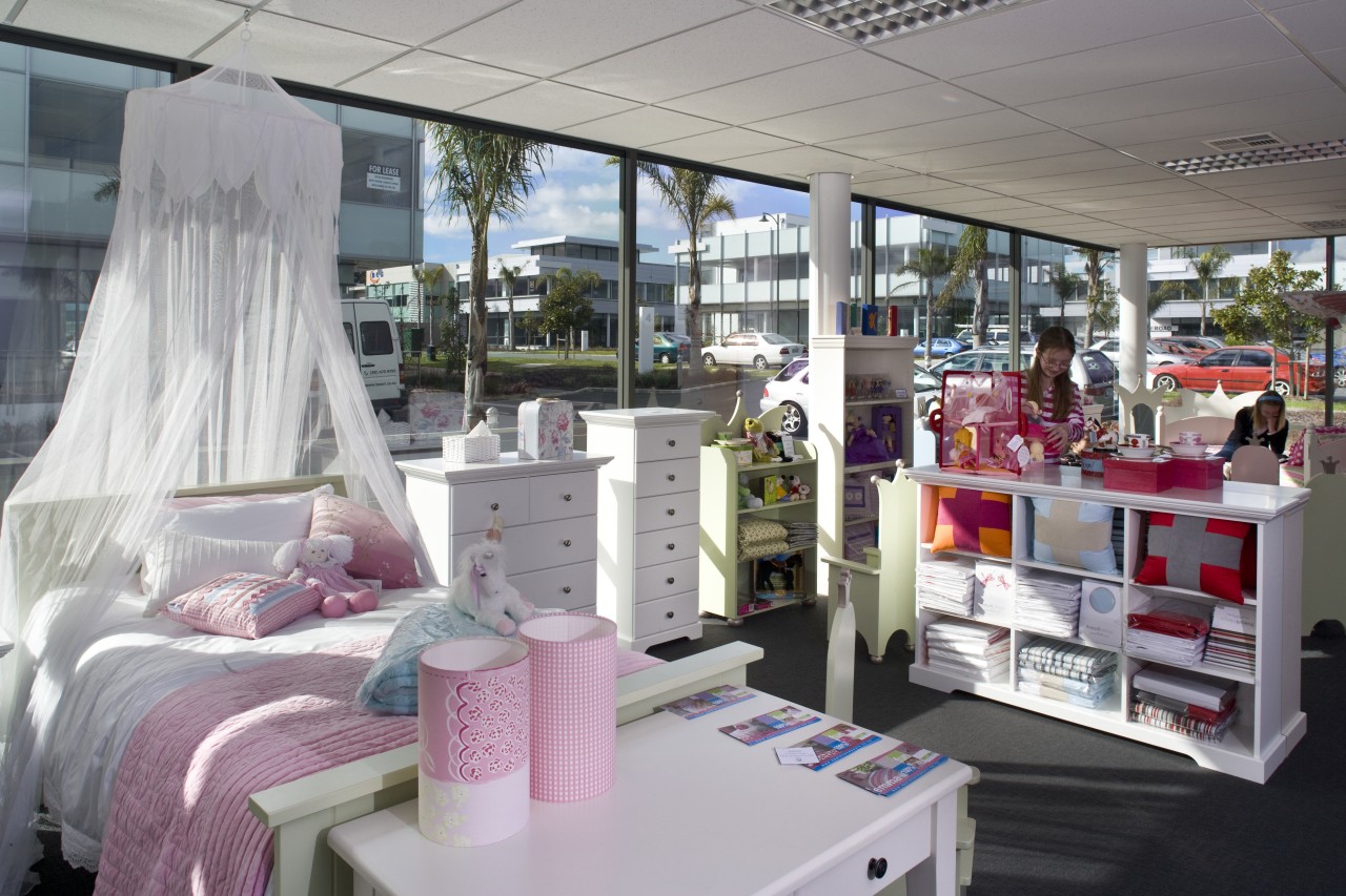 The new Tesori Children's Furniture store in Mairangi furniture, interior design, gray