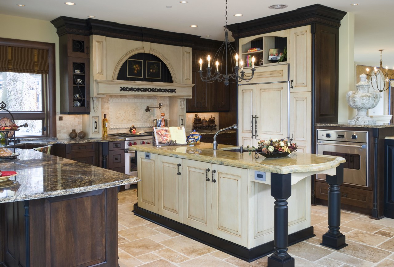 The custom-designed Bellmont kitchen from Pacific Crest Industries cabinetry, countertop, cuisine classique, flooring, interior design, kitchen, room, gray, black