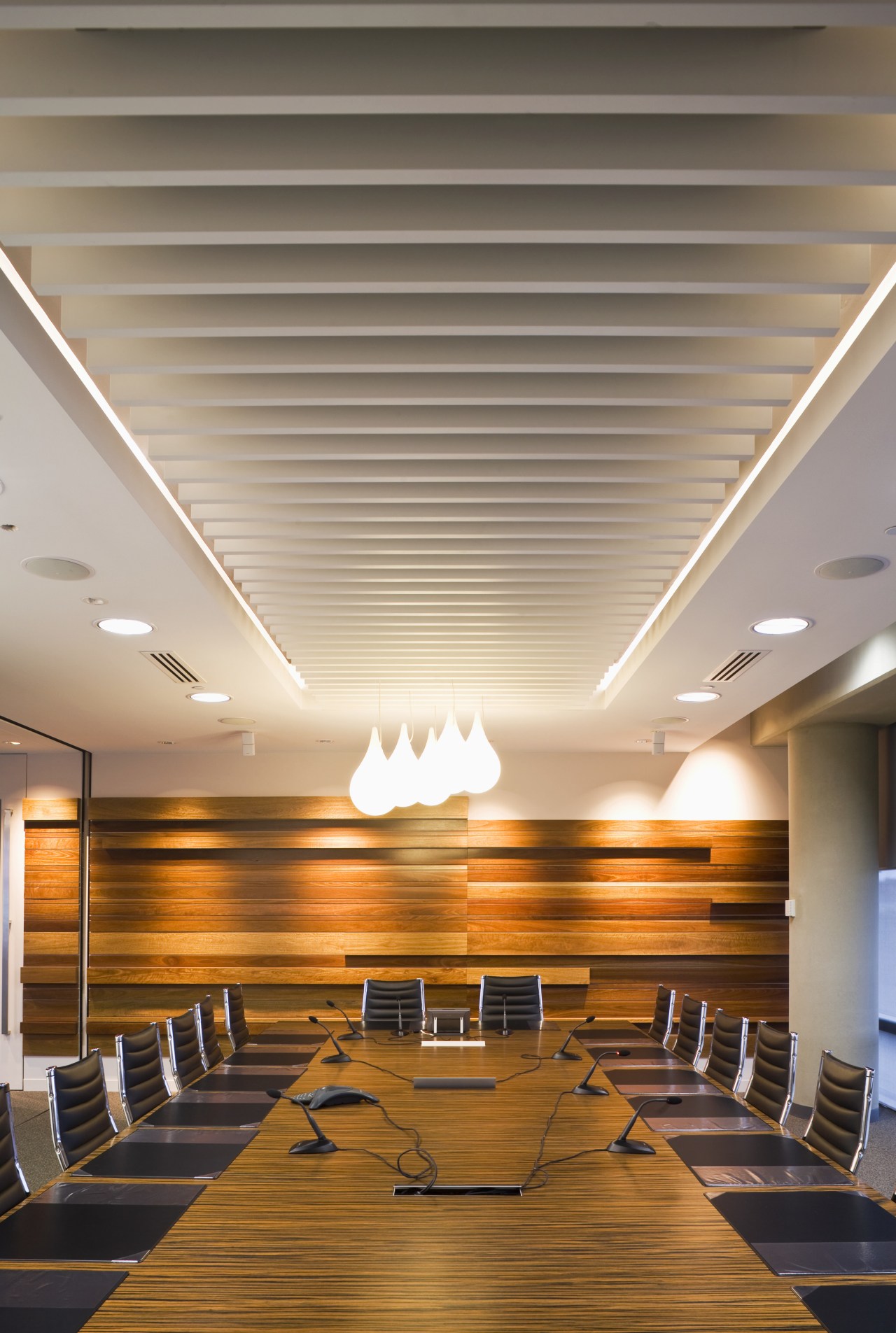 Images of the Bendigo Bank. The images feature architecture, auditorium, ceiling, conference hall, daylighting, function hall, interior design, lighting, wood, gray, brown