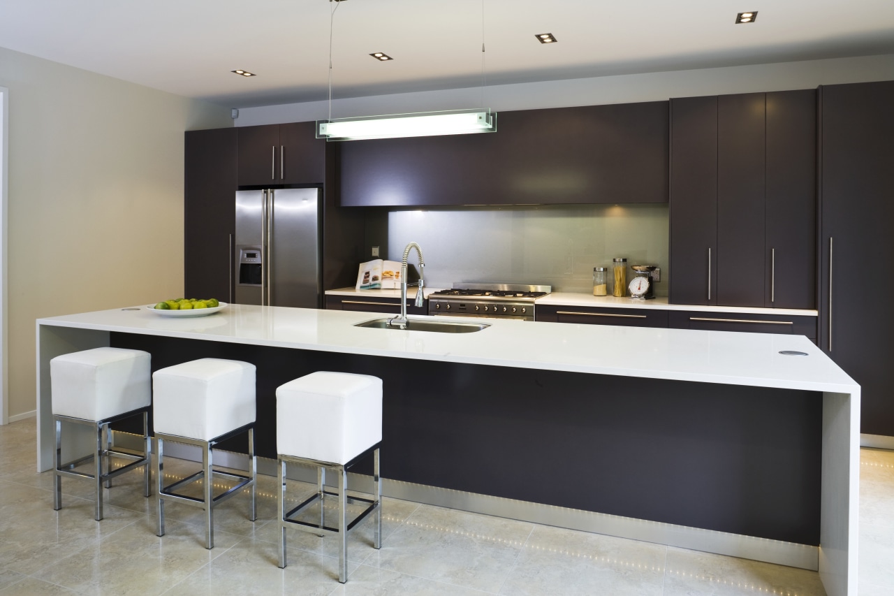 View of Smeg ovens. cabinetry, countertop, cuisine classique, interior design, kitchen, room, gray, black