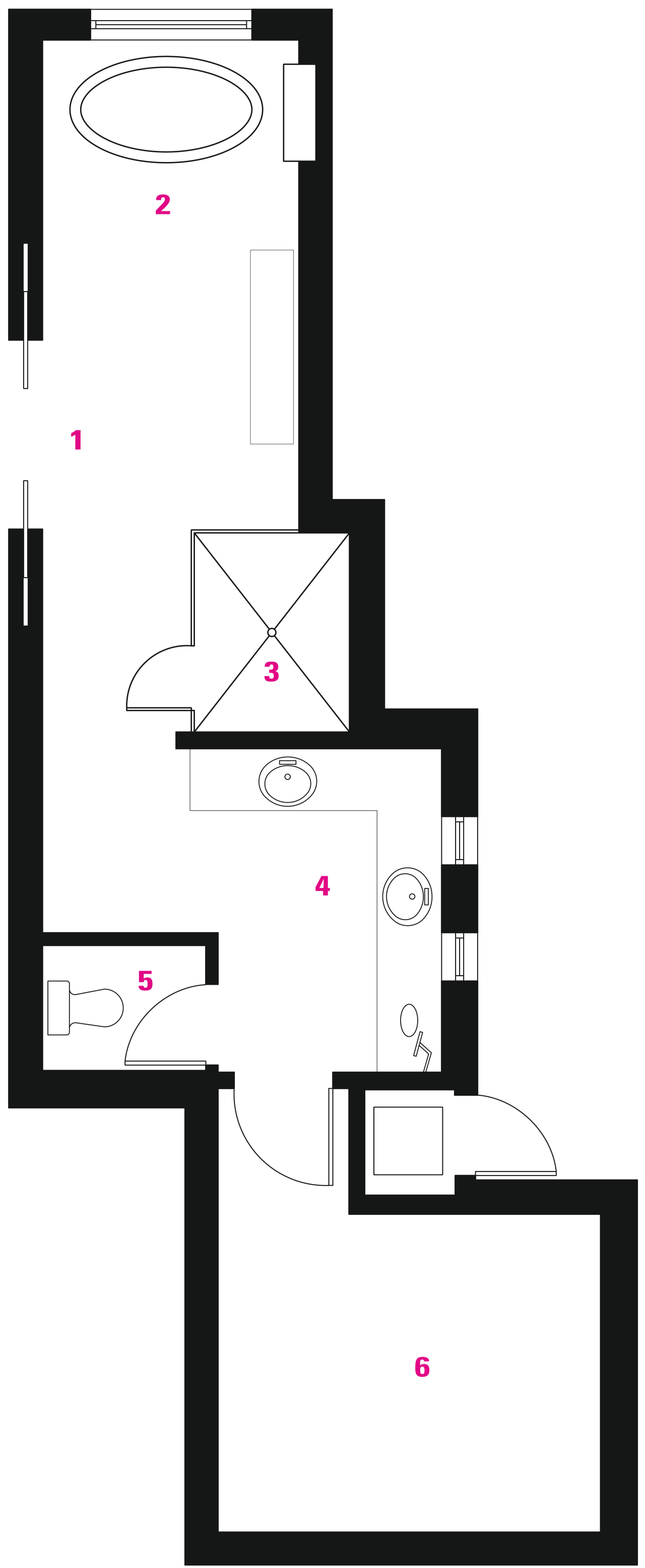 view of bathroom floor plans area, design, drawing, floor plan, font, line, product, product design, white