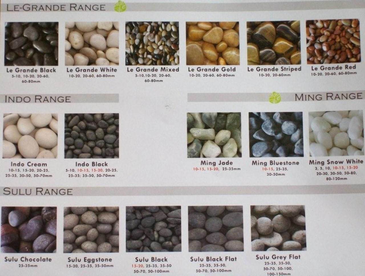 view of pebbles for concrete flooring available from food, produce, superfood, gray