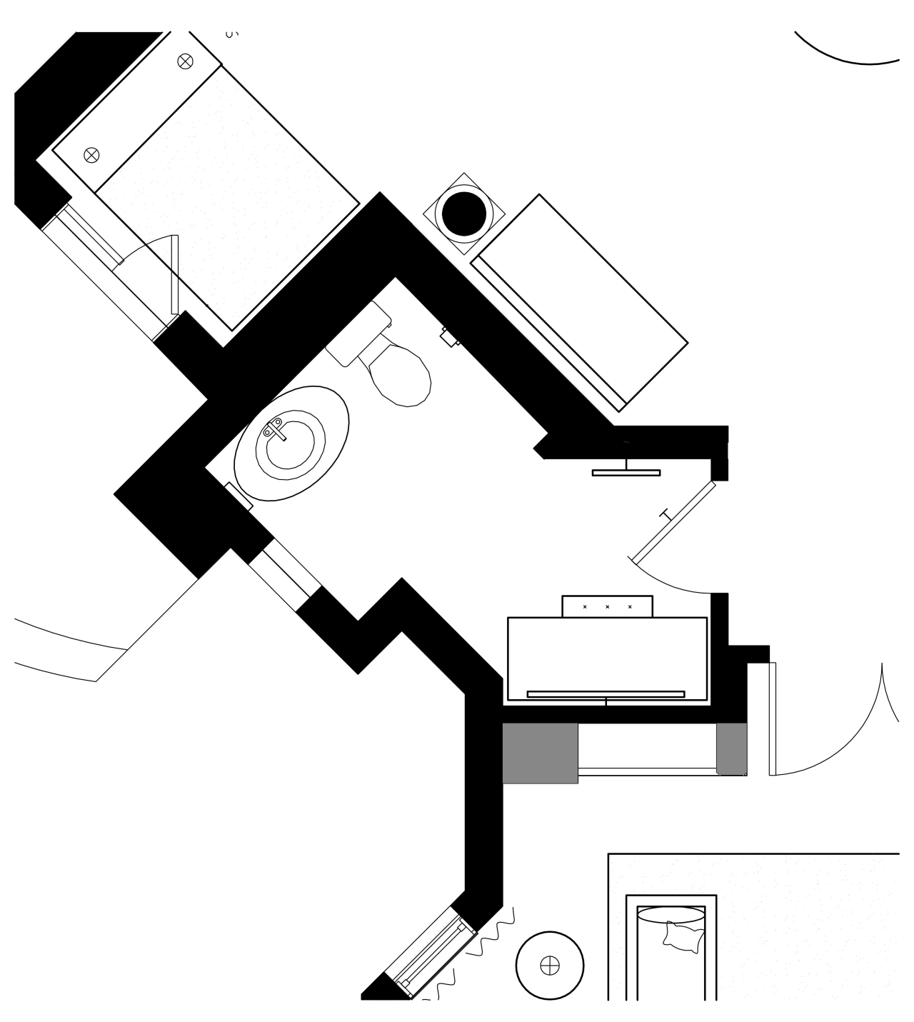 View of plans. angle, area, black, black and white, design, diagram, drawing, font, line, monochrome, product, product design, structure, technology, white