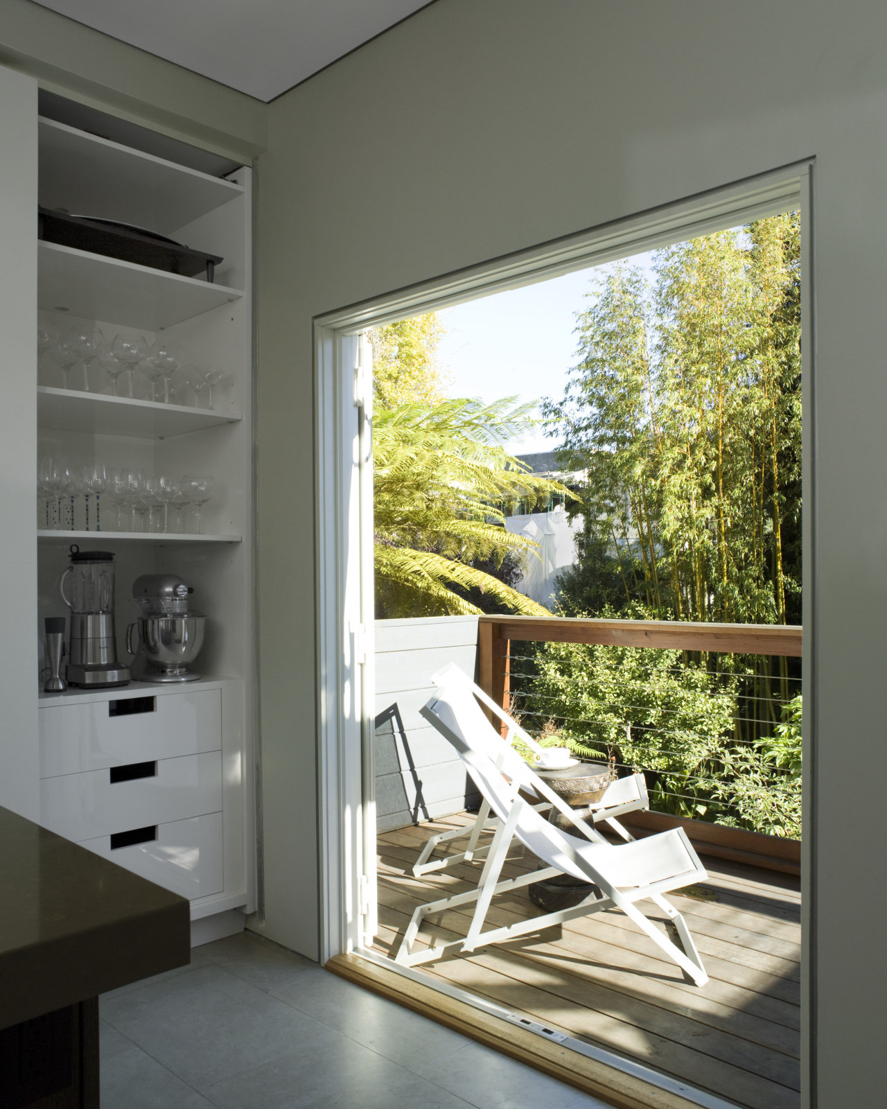 interior kitchen views of a renovated Victorian residence architecture, door, home, house, interior design, window, gray