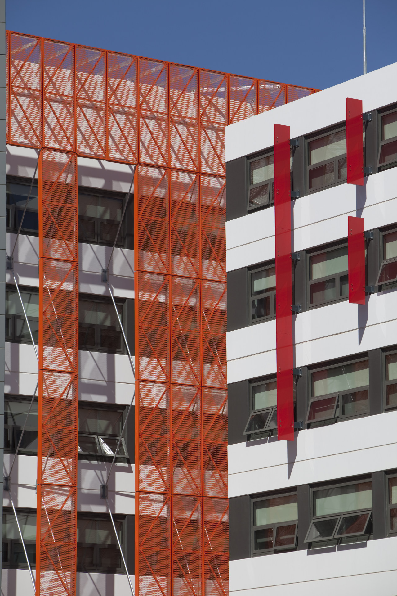 Kinloch Lodge, ANU Exchange, Canberra architecture, building, commercial building, corporate headquarters, facade, residential area, structure, window, red