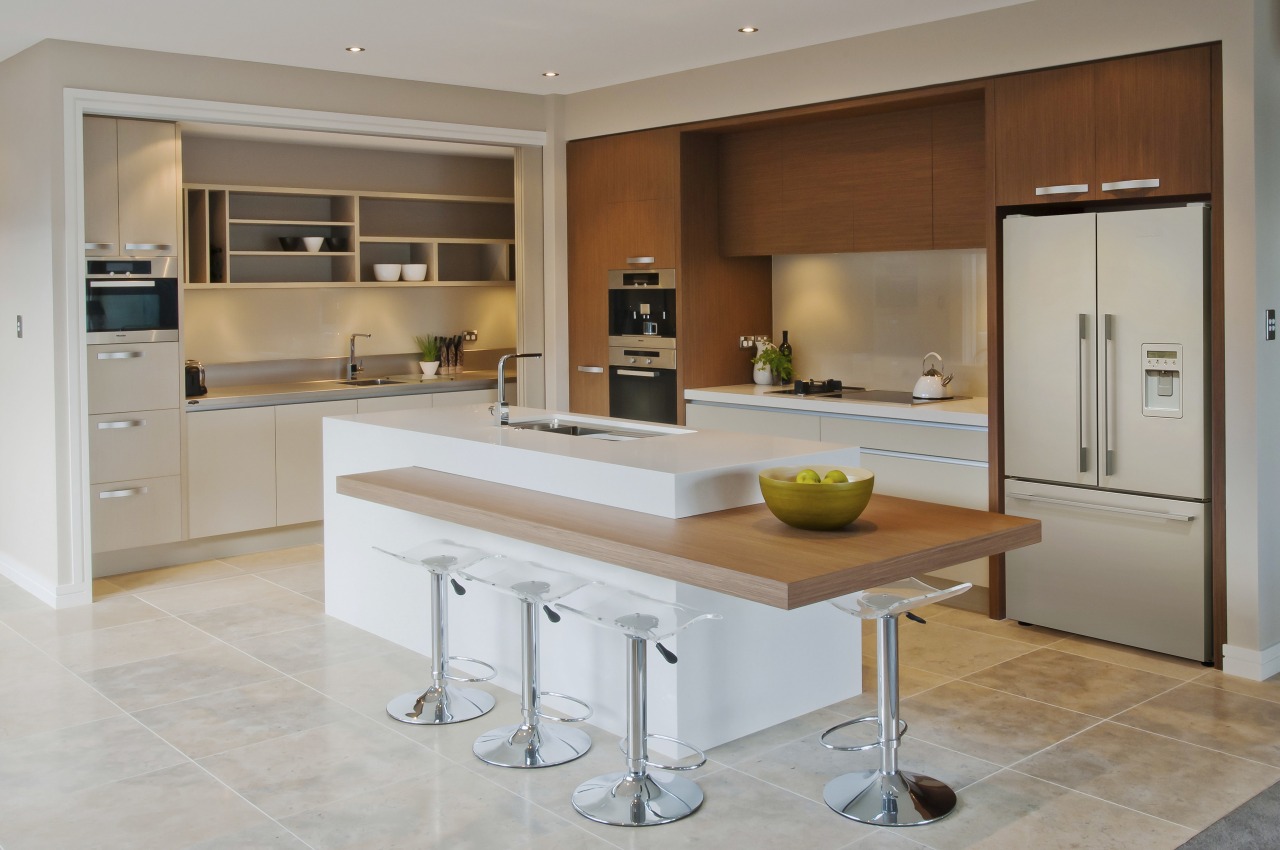 View of a kitchen designed by Suyin of cabinetry, countertop, cuisine classique, interior design, kitchen, gray, brown