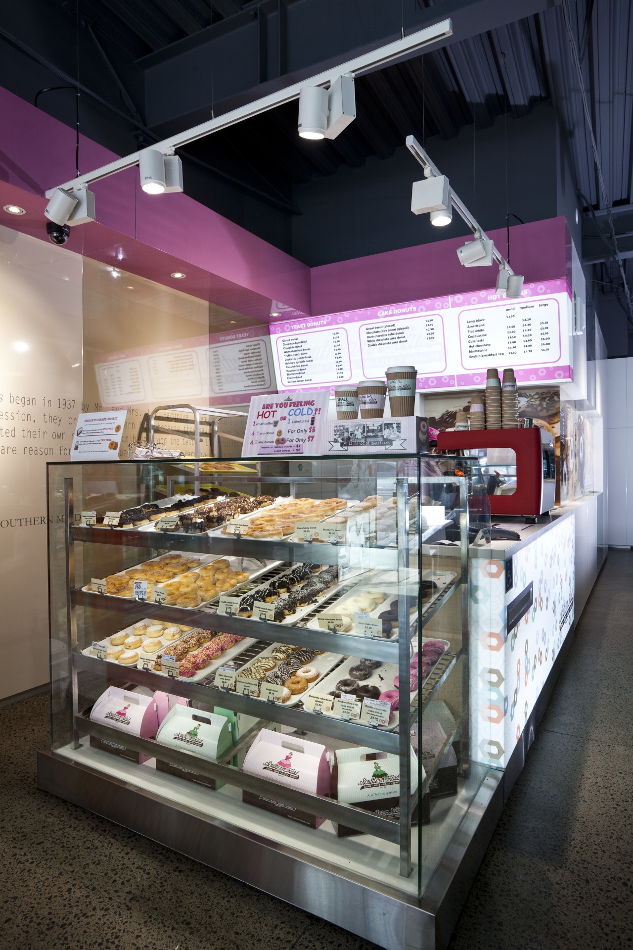 Casa Consulting Group were the design consultants for bakery, retail, black