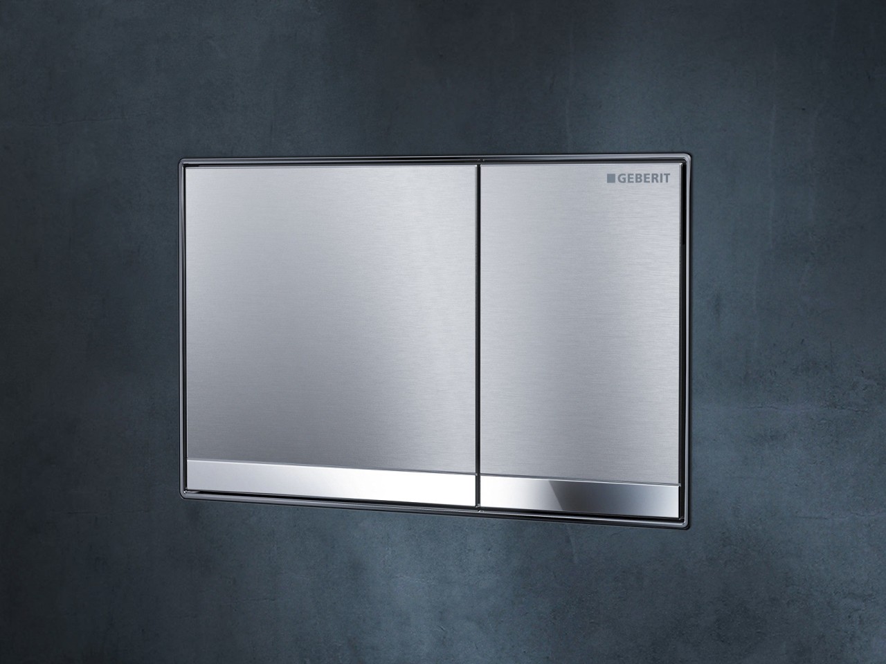 Seen here are the inwall cisterns from Geberit. product, product design, black, gray