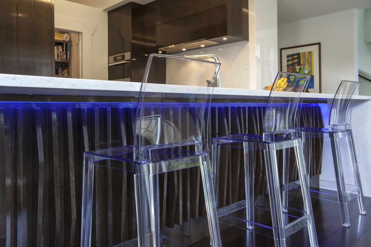 Old meets new  this traditional bungalow was flooring, furniture, glass, handrail, interior design, table, black