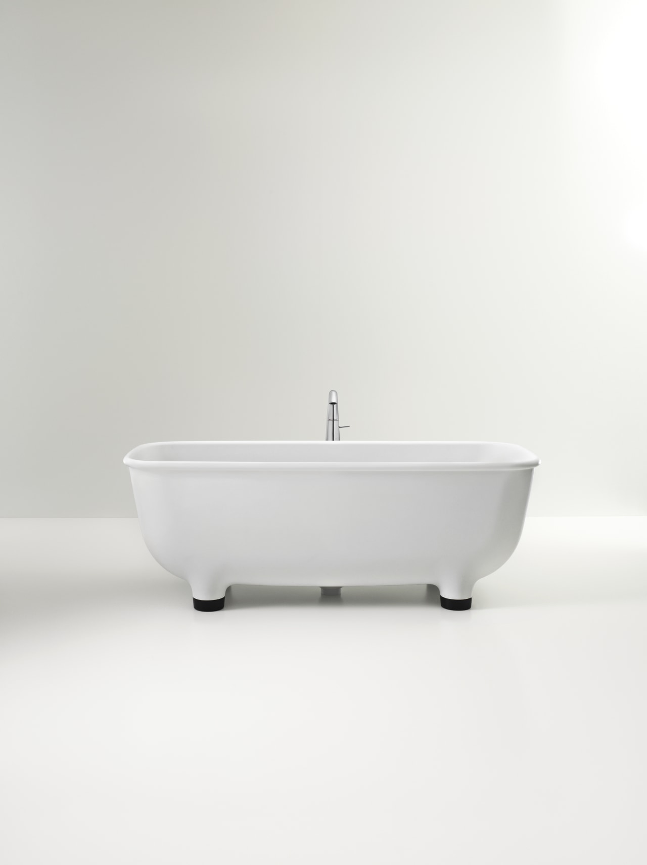 Caroma Marc Newson Collection bathroom sink, bathtub, plumbing fixture, product design, tap, white