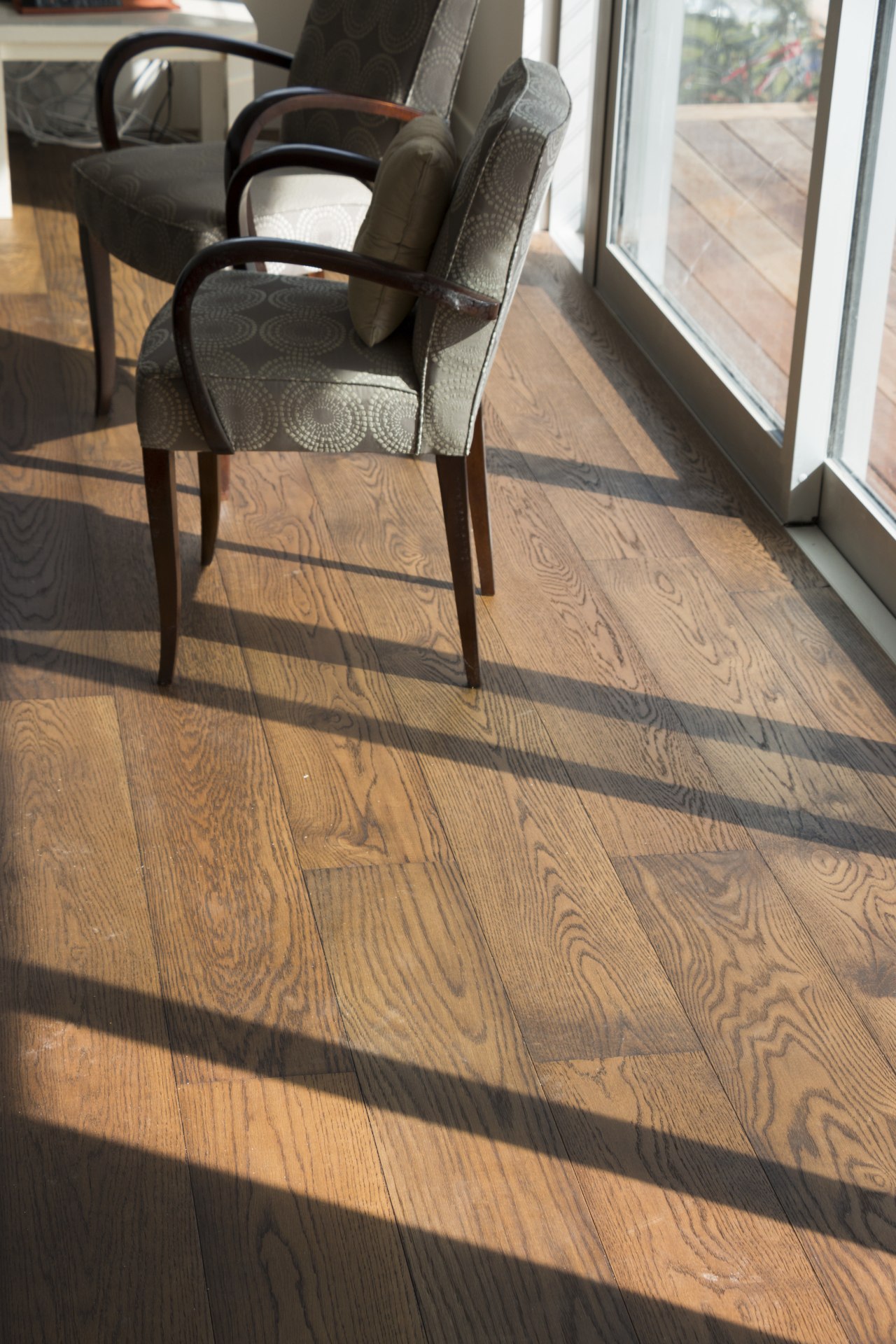 creative flooring prefinished hardwax oiled wood floors are chair, floor, flooring, furniture, hardwood, laminate flooring, tile, wood, wood flooring, wood stain, orange, black