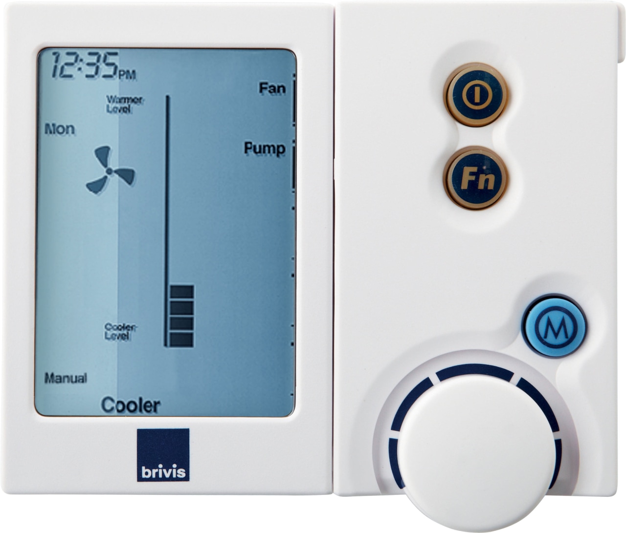 Controller for gas central heating electronics, hardware, product, product design, technology, white, teal