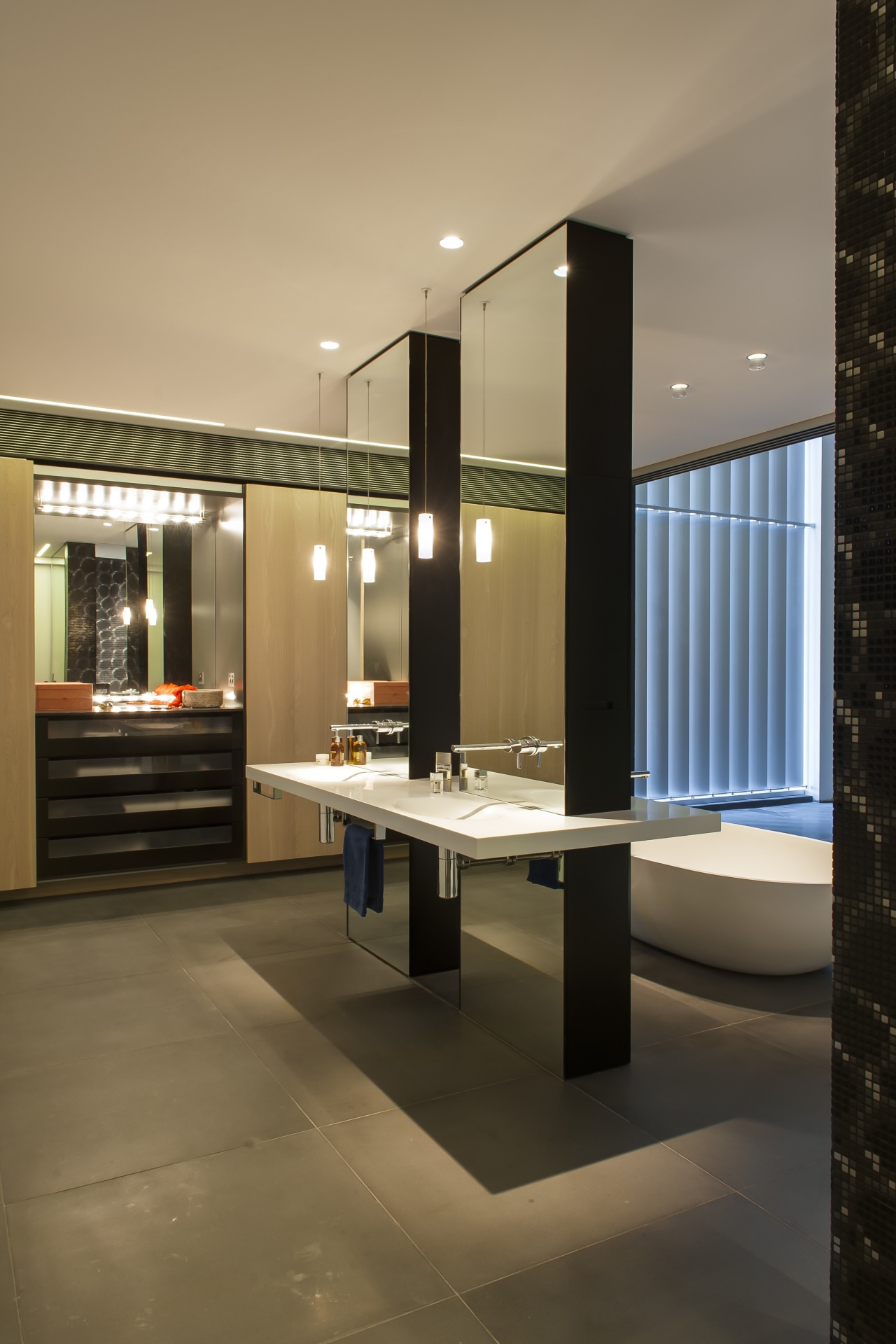 HIA bathroom design of the year architecture, interior design, lobby, brown, black