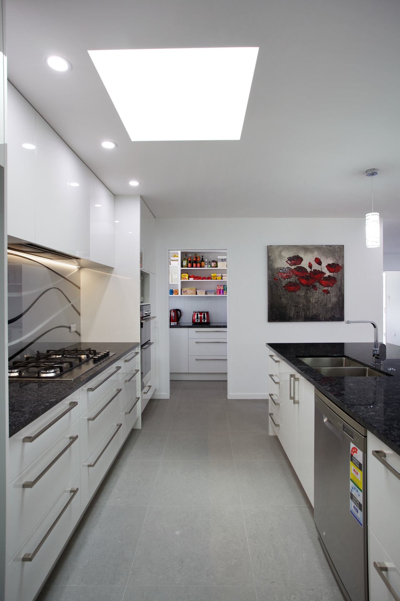 This kitchen by The Kitchen Design Company  countertop, floor, interior design, kitchen, real estate, gray