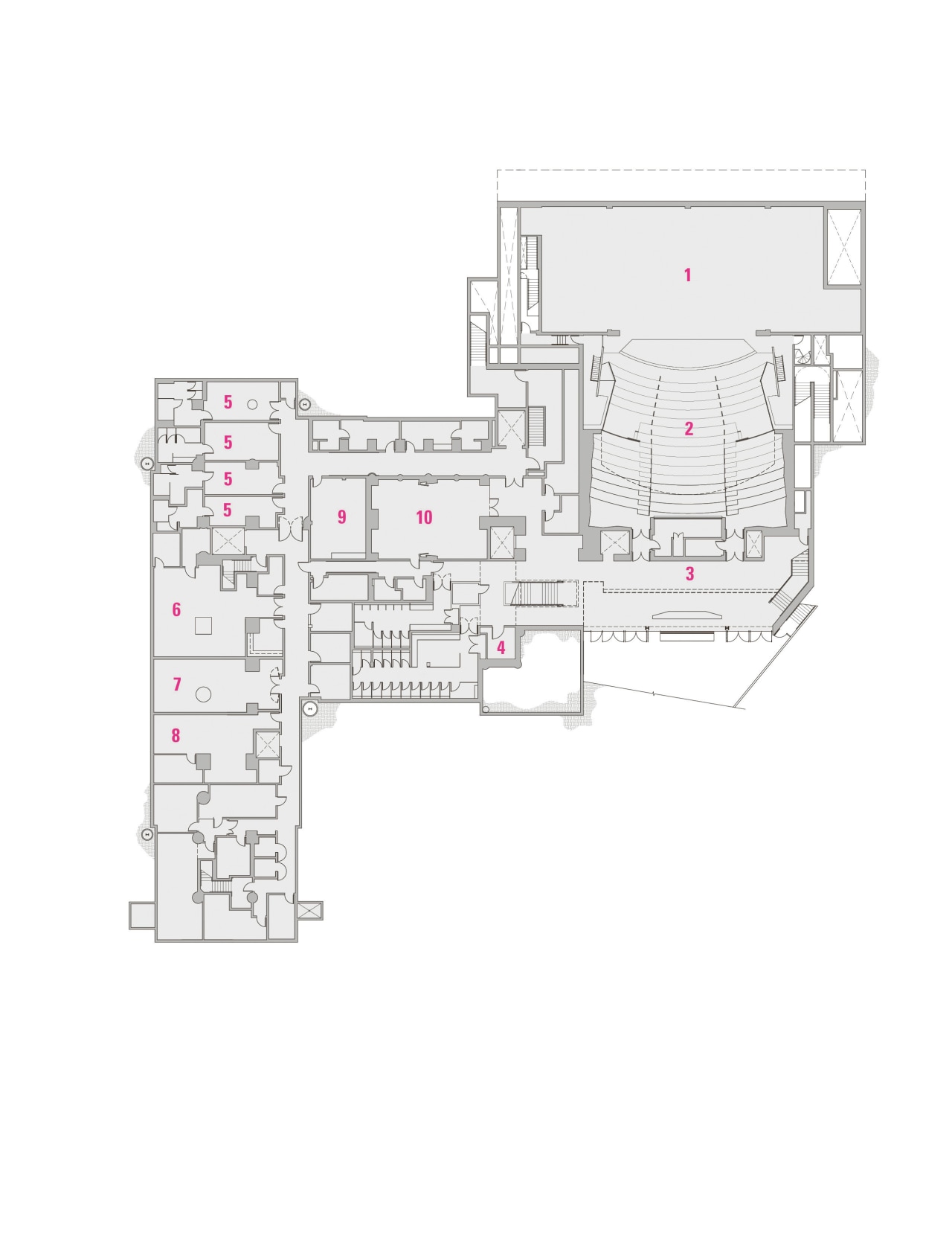 Legend basement level:Separate structures above ground, the architecture, area, design, diagram, drawing, engineering, floor plan, plan, product, product design, schematic, structure, white