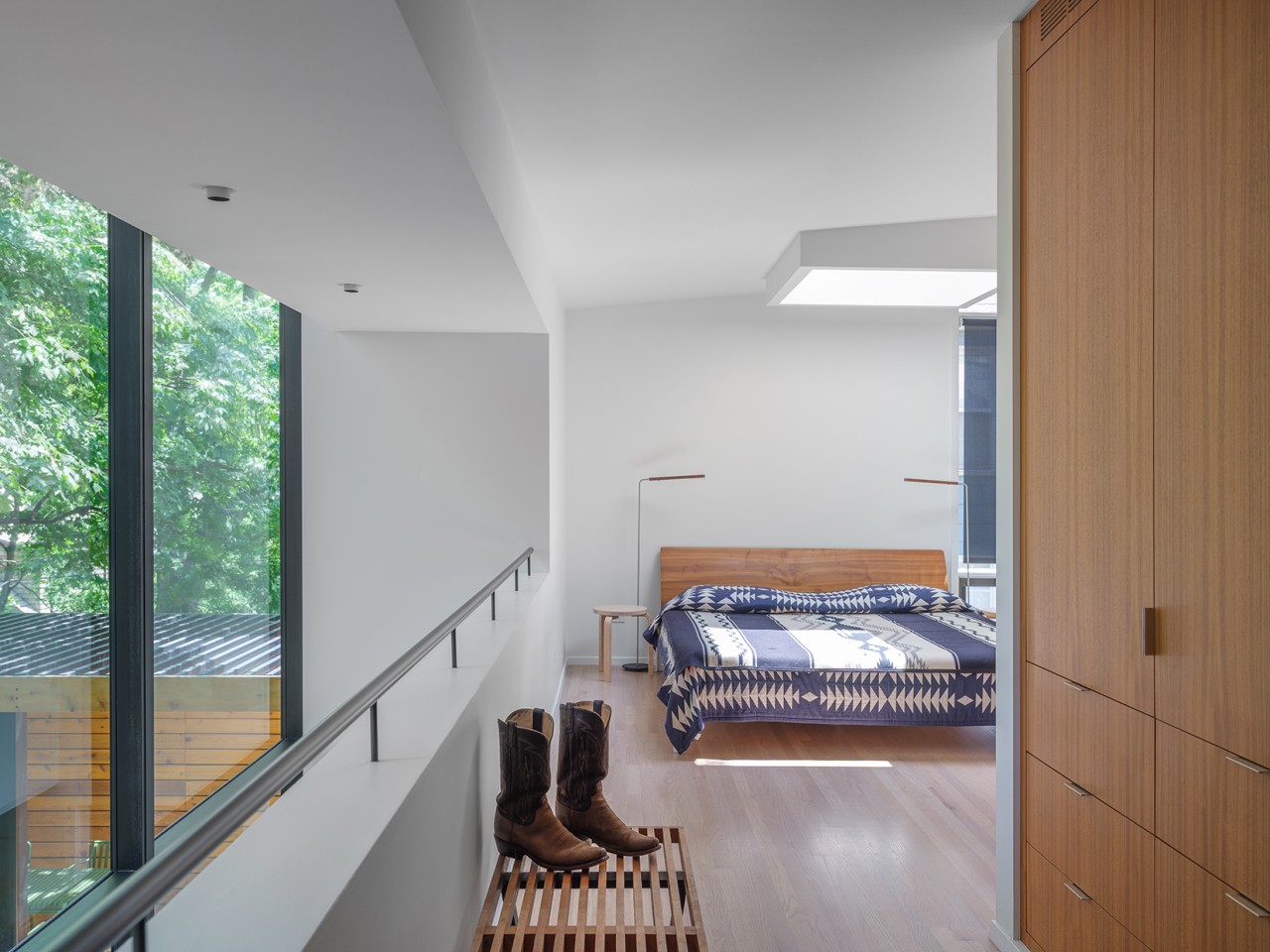The expansive upper-level master suite. - Radical yet 