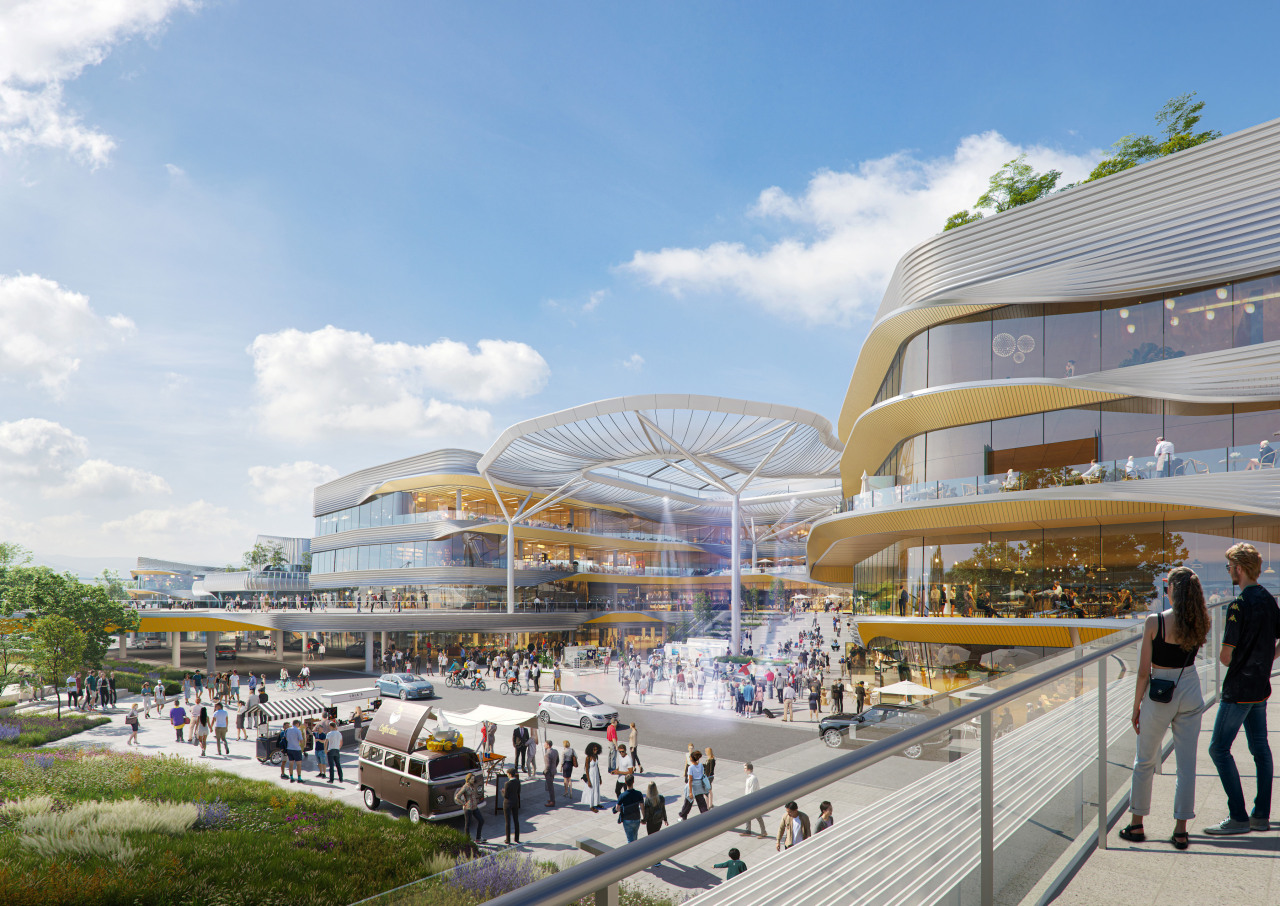 The Fulcrum central event space. - Reeling in 