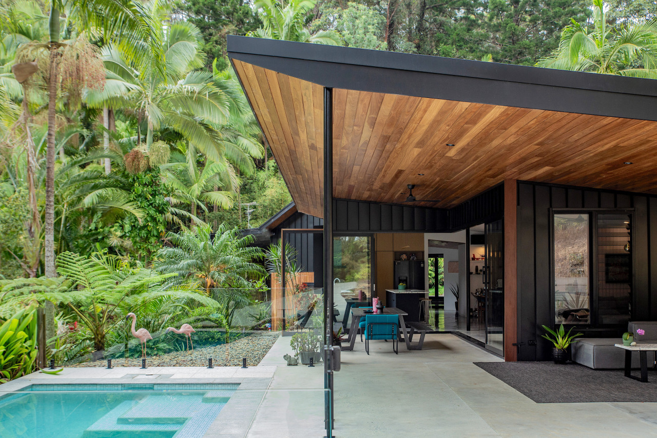 The renovation involved extending the house to the 