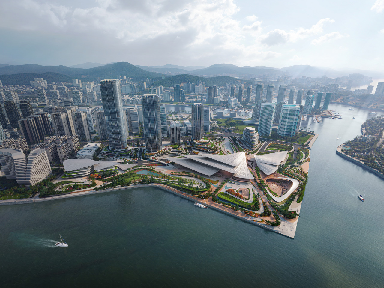 The new cultural district by ZHA will be 